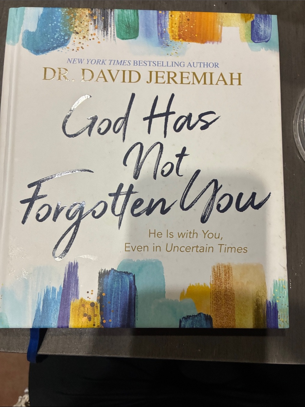 God Has Not Forgotten You Women Hanbok - Blue/Teal/Gold